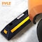 Pyle PyleCurb Garage Vehicle Floor Safety Rubber Parking Stopper, 4 Pack, Protects Tires & Bumper PCRSTP11X4 - alternate 4